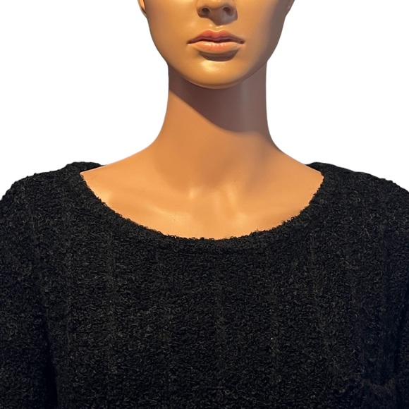 Diane Von Furstenberg Vintage Knit Sweater, Jet Black | M - Picture 4 of 13